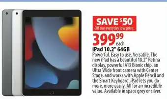 London Drugs iPad 10.2" 64GB offer