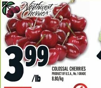 Metro COLOSSAL CHERRIES offer