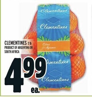 Metro CLEMENTINES offer