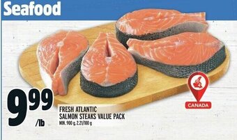 Metro FRESH ATLANTIC SALMON STEAKS offer