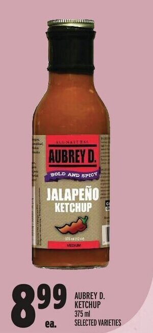Metro AUBREY D. KETCHUP 375 ml offer