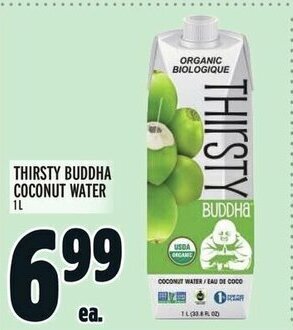 Metro THIRSTY BUDDHA COCONUT WATER offer