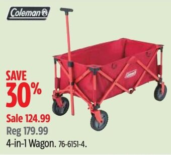Canadian Tire 4-in-1 Wagon offer