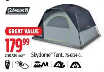 Canadian Tire Skydome Tent offer