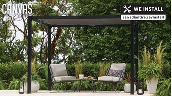 Canadian Tire Horizon 10' x 10' Modular Pergola offer