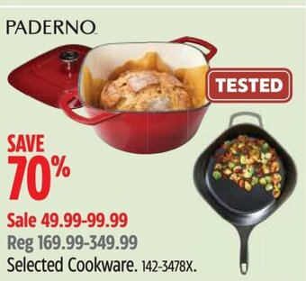 Canadian Tire Selected Cookware offer