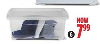 Canadian Tire Clarity Storage Container offer
