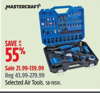 Canadian Tire Selected Air Tools offer
