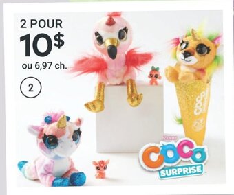 Giant Tiger Jouet en peluche Coco Surprise, offer