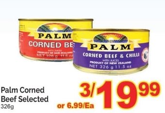 T&T Supermarket Palm Corned Beef Selected 326g offer