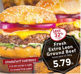 IGA Fresh Extra Lean Ground Beef offer