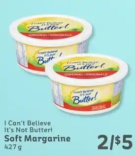 IGA I Can't Believe It's Not Butter! Soft Margarine 427 g offer