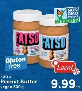 IGA Fatso Peanut Butter vegan 500 g offer
