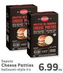 IGA Saputo Cheese Patties halloumi-style 4's offer