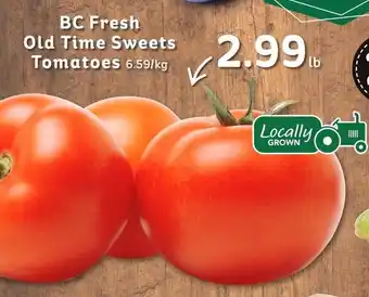 IGA BC Fresh Old Time Sweets Tomatoes offer
