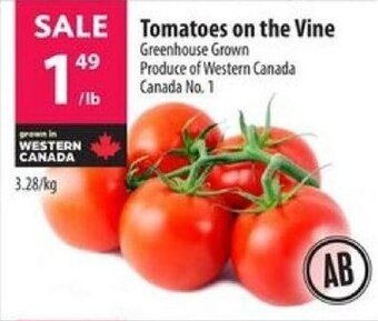Co-op Tomatoes on the Vine offer