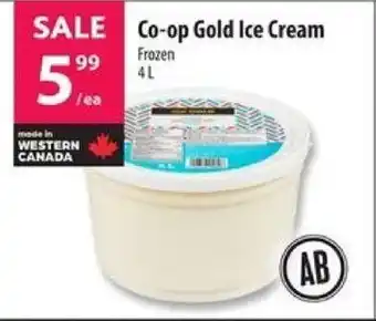 Co-op Co-op Gold Ice Cream Frozen 4 L offer