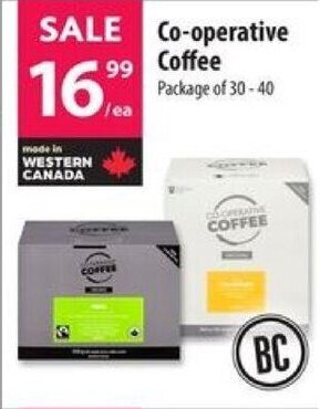 Co-op Co-operative Coffee Package of 30-40 offer