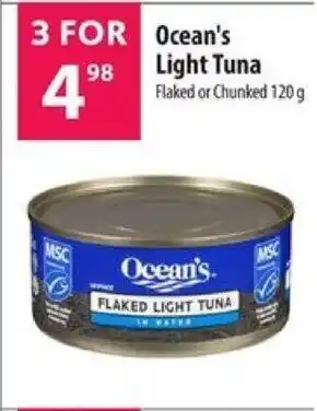 Co-op Ocean's Light Tuna Flaked or Chunked 120 g offer