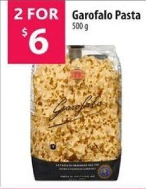 Co-op Garofalo Pasta offer