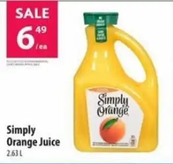 Simply Orange Juice 2.63 L