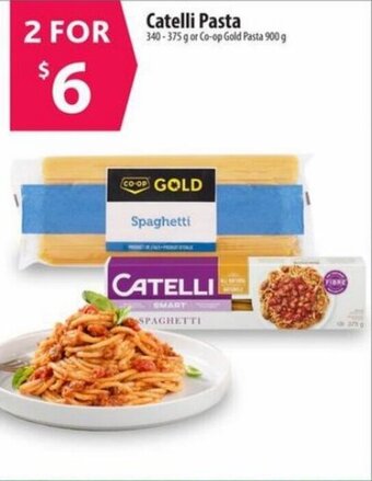 Catelli Pasta 340 - 375 g or Co-op Gold Pasta 900 g