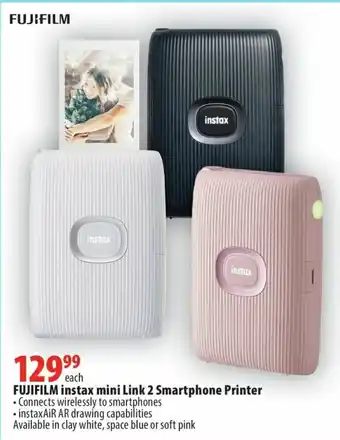 London Drugs FUJIFILM instax mini Link 2 Smartphone Printer offer