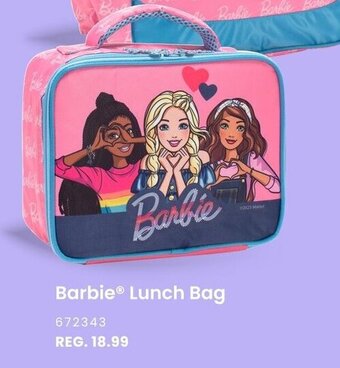Toys R us Barbie Lunch Bag offer