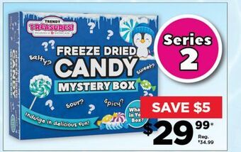 Showcase Freeze dried candy mystery box offer