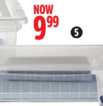 Canadian Tire Type a 25l clarity storage container offer