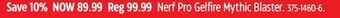 Canadian Tire Nerf pro gelfire mythic blaster offer