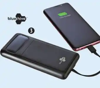 Canadian Tire Bluehive 20,000 mah power bank, with cables offer