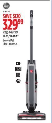 Canadian Tire Hoover evolve pet elite offer