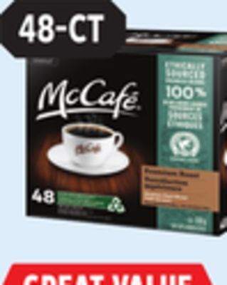 Canadian Tire Mccafe k-cup pods offer