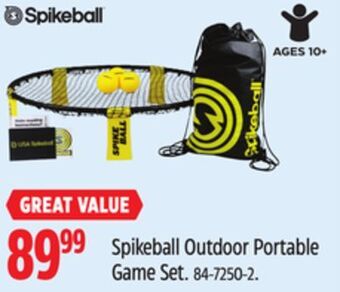 Canadian Tire Spikeball outdoor portable game set offer