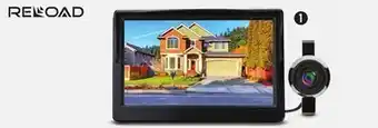 Canadian Tire Reload hd wired back-up camera with a 5-in hd monitor & suction cup mount, black offer