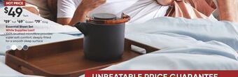 Sleep Country Essential sheet set offer