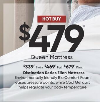 Sleep Country Distinction series ellen mattress offer