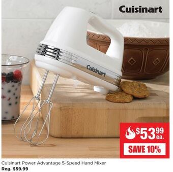 Kitchen Stuff Plus Cuisinart power advantage 5-speed hand mixer offer