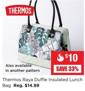 Kitchen Stuff Plus Thermos raya duffle insulated lunch bag offer