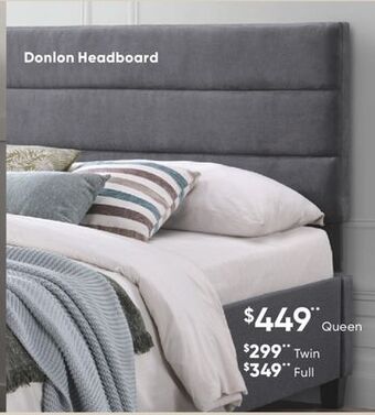 Sleep Country Donlon headboard offer