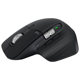 Best Buy Logitech mx master 3s wireless darkfield mouse - black offer