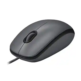 Best Buy Logitech m100 optical ambidextrous mouse - charcoal offer