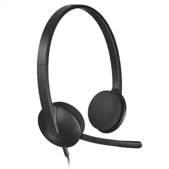 Best Buy Logitech h340 usb headset (981-000507) - black offer