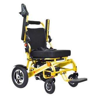 Best Buy Thunderbolt manual reclining power motorized medical wheelchair for adults and seniors, easy travel portable & foldable 60 lb offer