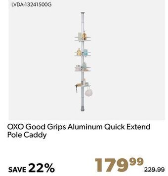 Shopper+ Oxo good grips aluminum quick extend pole caddy offer