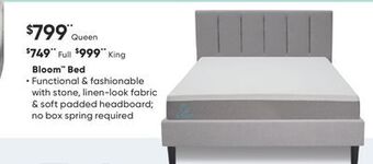 Sleep Country Bloom bed offer