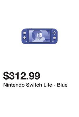 Newegg Nintendo switch lite - blue offer
