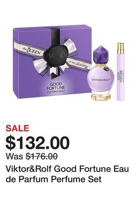 Sephora Viktor&rolf good fortune eau de parfum perfume set offer