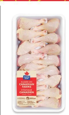 Walmart Maple leaf chicken drumsticks or thighs value pack offer